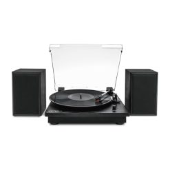 Alternative view of Victrola The Quincy 6-in-1 Bluetooth Record Player & Multimedia Center with Built-in Speakers ?C 3-Speed Turntable, CD & Cassette Player, AM/FM Radio, Wireless Music Streaming (Natural)