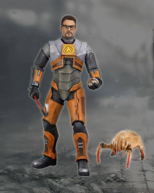 Half Life 2 Dr. Gordon Freeman 7×22 Action Figure - Image 9