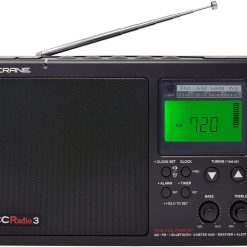 Alternative view of C. Crane CCRadio 3 Long Range Reception AM, FM, NOAA Weather Plus Alert and 2-Meter Ham Band Portable Digital Radio with Bluetooth