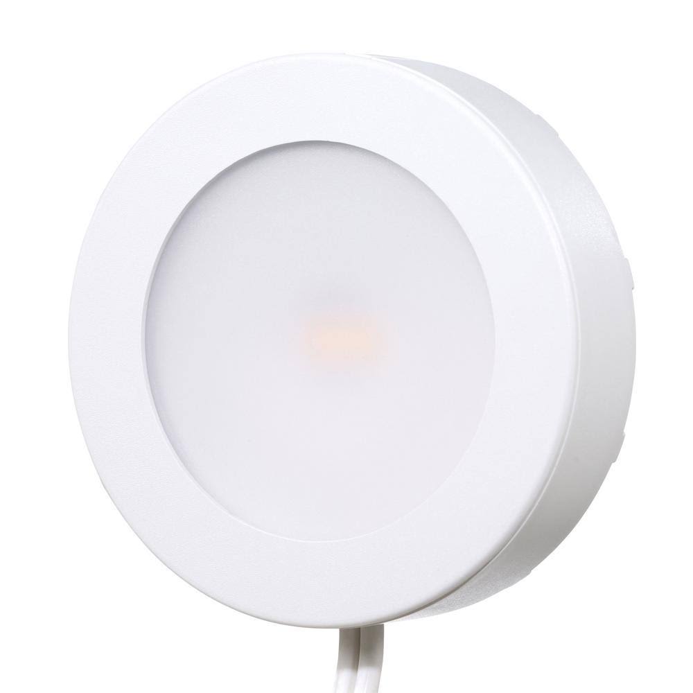 Commercial Electric 5-Light LED White AC Puck Light Kit - Image 4