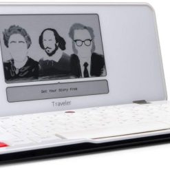 Alternative view of Freewrite Traveler: Portable Distraction-Free Writing Tool, Smart Typewriter, E Ink Display, Full Size Scissor-Switch Keyboard, Cloud Connected w/Wi-Fi for On-The-Go Writing