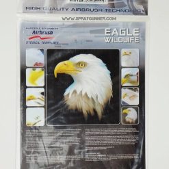Harder u0026 Steenbeck and Airbrushing Stencil Set Eagle wildlife