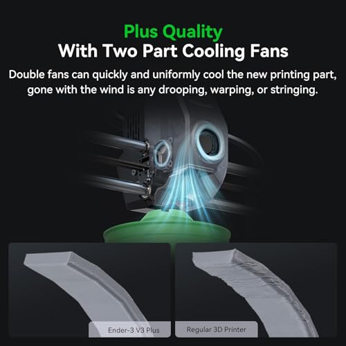 Creality K1C 3D Printer, 600mm/s High-Speed Auto Leveling Clog-Free Robust Direct Extruder K1 SE Upgraded 3D Printer with AI Camera 300??C Printing Silent Mode Support Carbon Fiber Filaments - Image 10