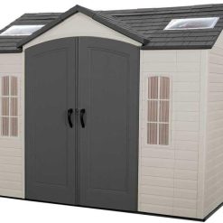 Alternative view of LIFETIME 10 FT. X 8 FT. OUTDOOR STORAGE SHED (Model 60001)