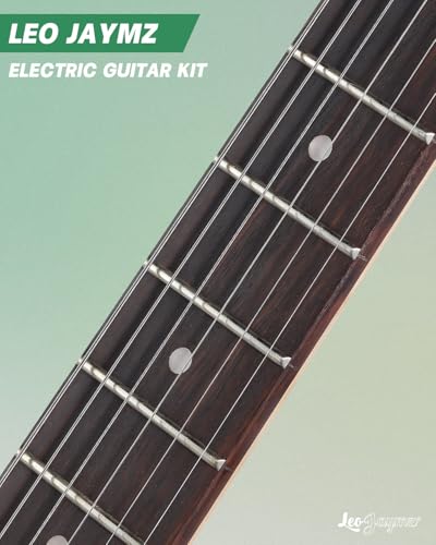 Leo Jaymz 39 Full Size ST Style Electric Guitar Starter Kit with SSH Pickup, 5W Portable Amp, Tuner, Gig Bag, Strap & Accessories (Violet Ocean) - Image 103