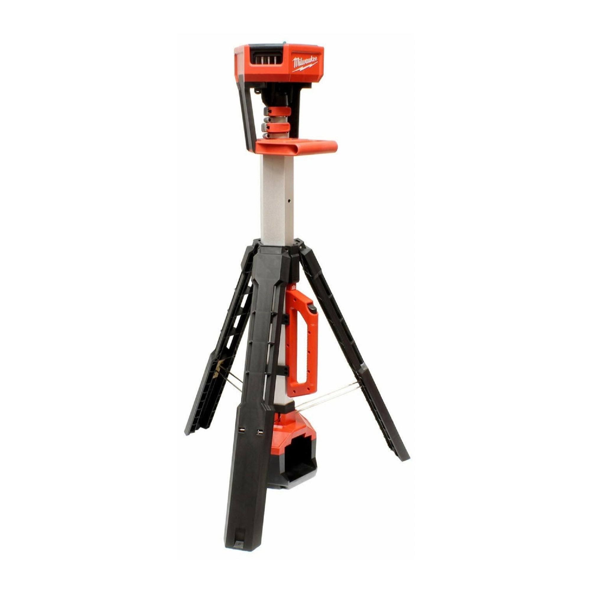 Milwaukee M18 Rocket Dual Power Tower Light (Bare Tool) in Black/Orange 2131-20 - Image 4