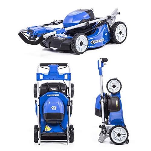 Kobalt 80-Volt Max Brushless Lithium Ion Self-Propelled 21-in Cordless Electric Lawn Mower KMP 6080-06 - Image 7