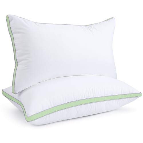 viewstar Bed Pillows King Size Set of 2, Hotel Quality, Down Alternative Big Pillow for Back, Stomach or Side Sleepers, Firm - Image 125