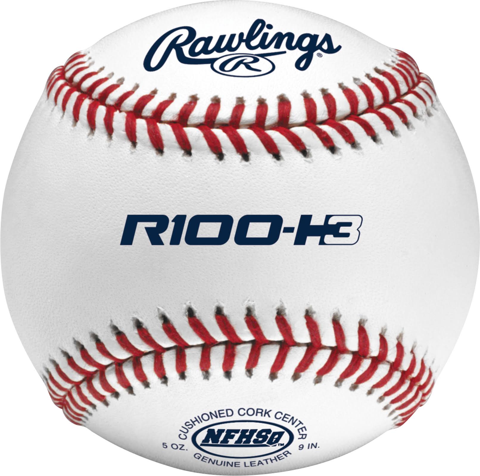 Rawlings R100-H3 High School Baseball – Dozen