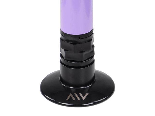 AW Portable Dance Dancing Pole Full Kit Exercise Club Party Weight Loss Purple 50mm - Image 5