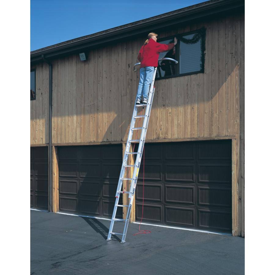 Werner 24-ft Aluminum 200-lb Type III Extension Ladder D1124-2 - Image 3