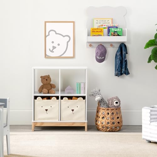 GAP babyGap Tate 4-in-1 Convertible Crib – Greenguard Gold Certified, Bianca White/Natural - Image 4