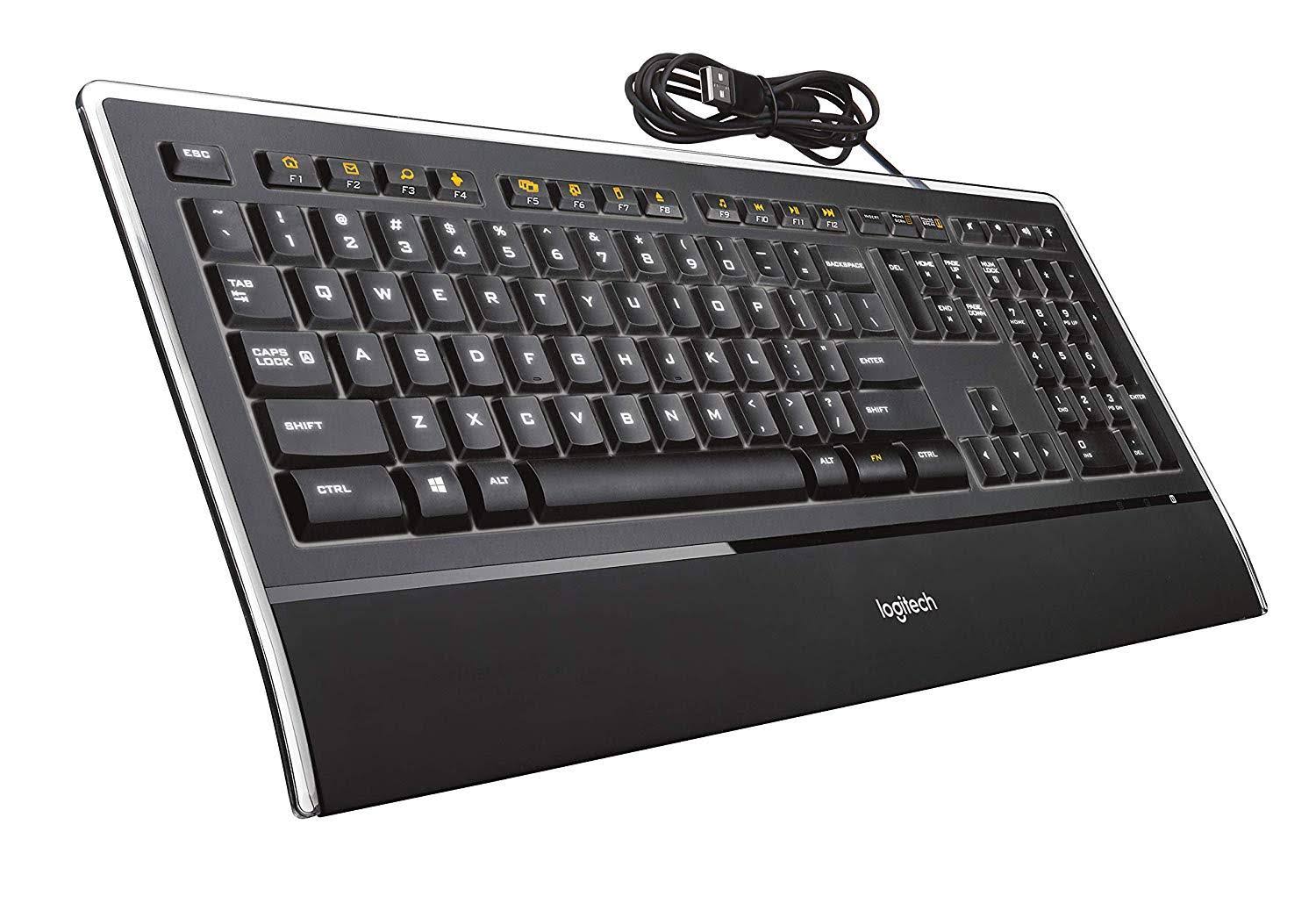 Logitech Illuminated Ultrathin Keyboard K740 with Laser-Etched - Image 2
