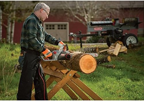 Oregon CS1500 18-inch 15 Amp Self-Sharpening Corded Electric Chainsaw, with Integrated Self-Sharpening System (PowerSharp), 2-Year Warranty, 120V, Grey, Black - Image 2