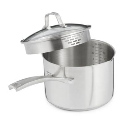 Calphalon Classic Stainless Steel 2.5-Qt. Sauce Pan - Image 4