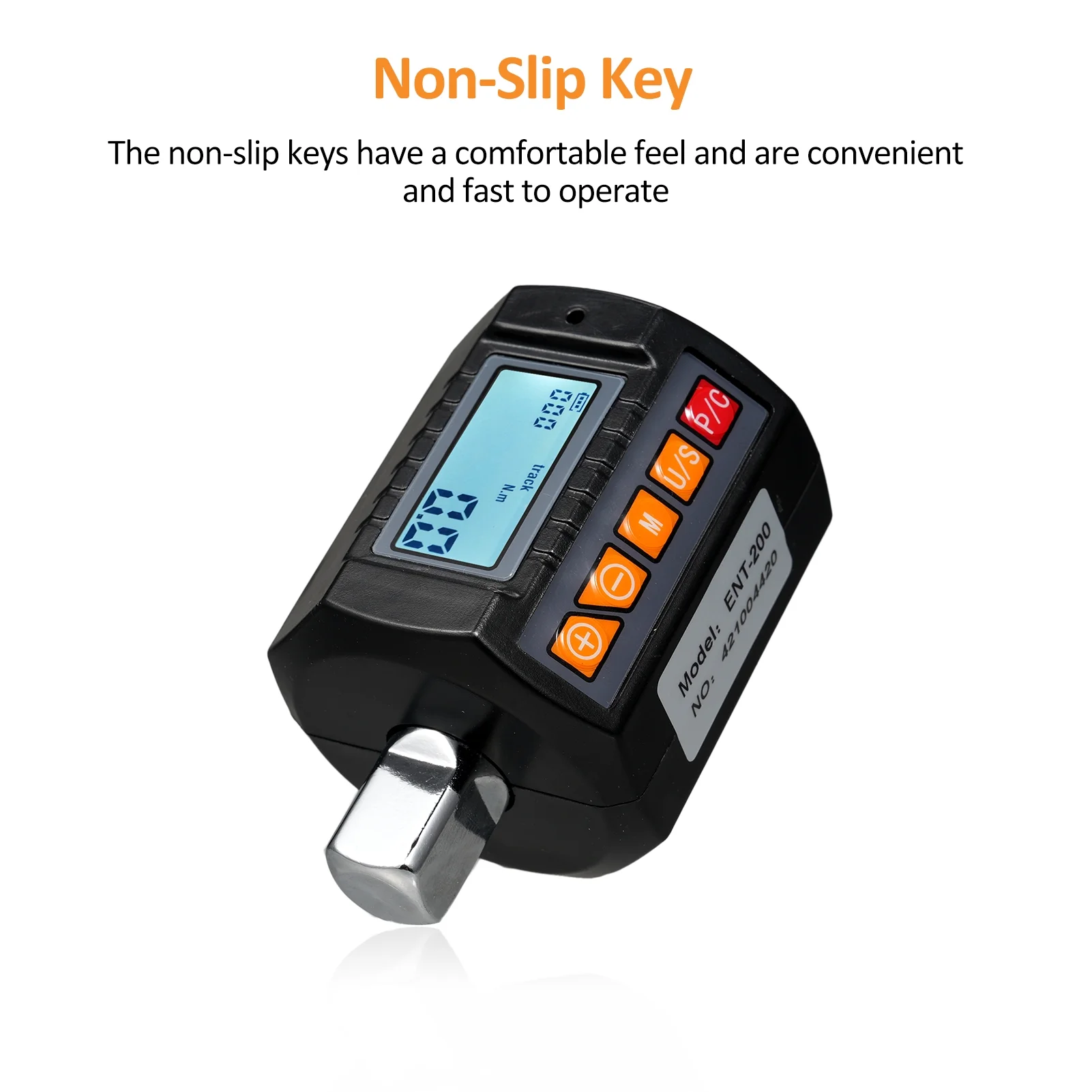 Dcenta ENT 30 Digital Torque Meter Set, 1/2” Drive Torque Gauge with Ratchet Wrench, High Accuracy and Four Torque Units for Wide Applications Perfect for Precision Assembly - Image 4