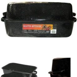 Granite Ware Covered Rectangular Roaster