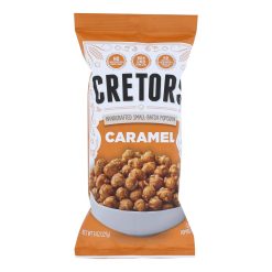 GH Cretors Popped Corn, Caramel – 12 pack, 8 oz