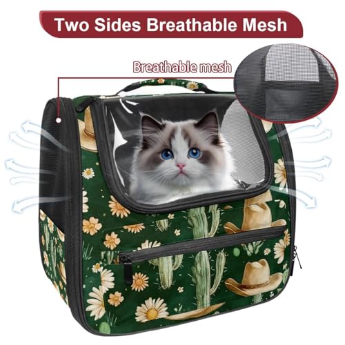 Halloween Pet Carrier Airline Approved Pet Carrier Bag Dog Carrier for Small Medium Cats Dogs Puppies Kitten - Image 16