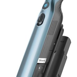 Shark WV201 WANDVAC Handheld Vacuum, Lightweight at 1.4 Pounds with Powerful Suction, Charging Dock, Single Touch Empty and Detachable Dust Cup