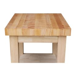 Alternative view of International Concepts Kitchen Island , Unfinished