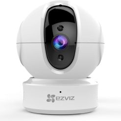 EZVIZ C6CN 1080p Indoor Pan/Tilt WiFi Security Camera, 360?? Coverage, Auto Motion Tracking, Two-Way Audio, Clear 30ft Night Vision, Supports MicroSD Card up to 256GB (Sold Seperately), 2.4GHz WiFi