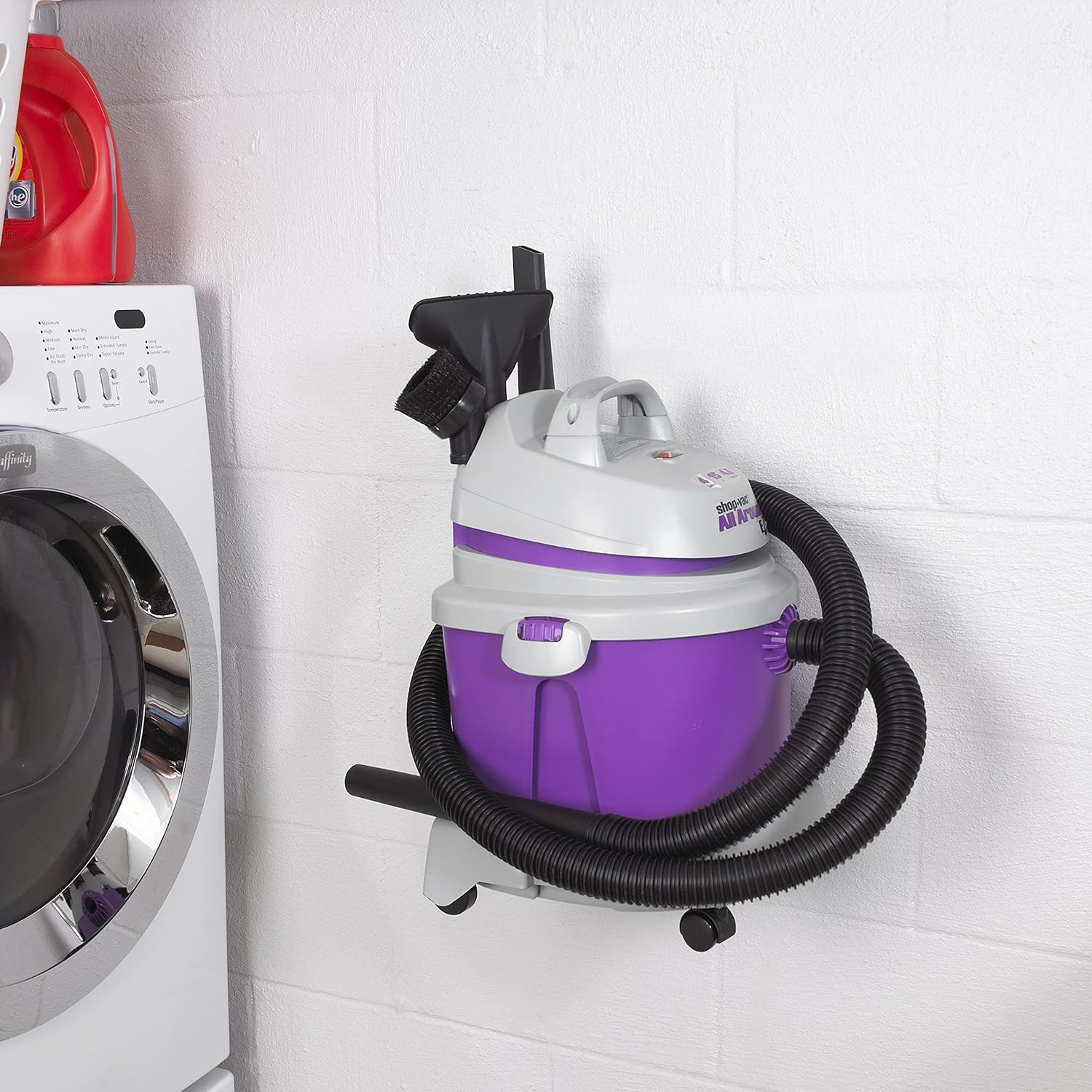Shop-Vac 5895400 4.5-Peak Horsepower AllAround EZ Series Wet/Dry Vacuum, 4-Gallon,Grape/Gray - Image 3