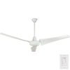 Hampton Bay Industrial 60 Ceiling Fan – White