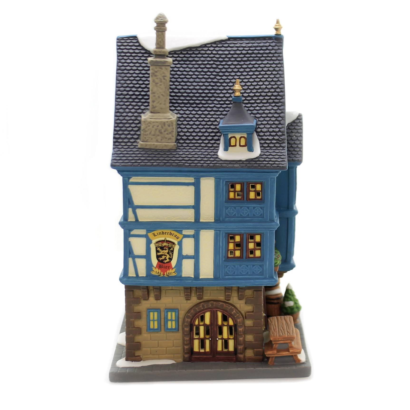 Department 56 Alpine Village Linderbrau Beer Hall – Boxed - Image 5