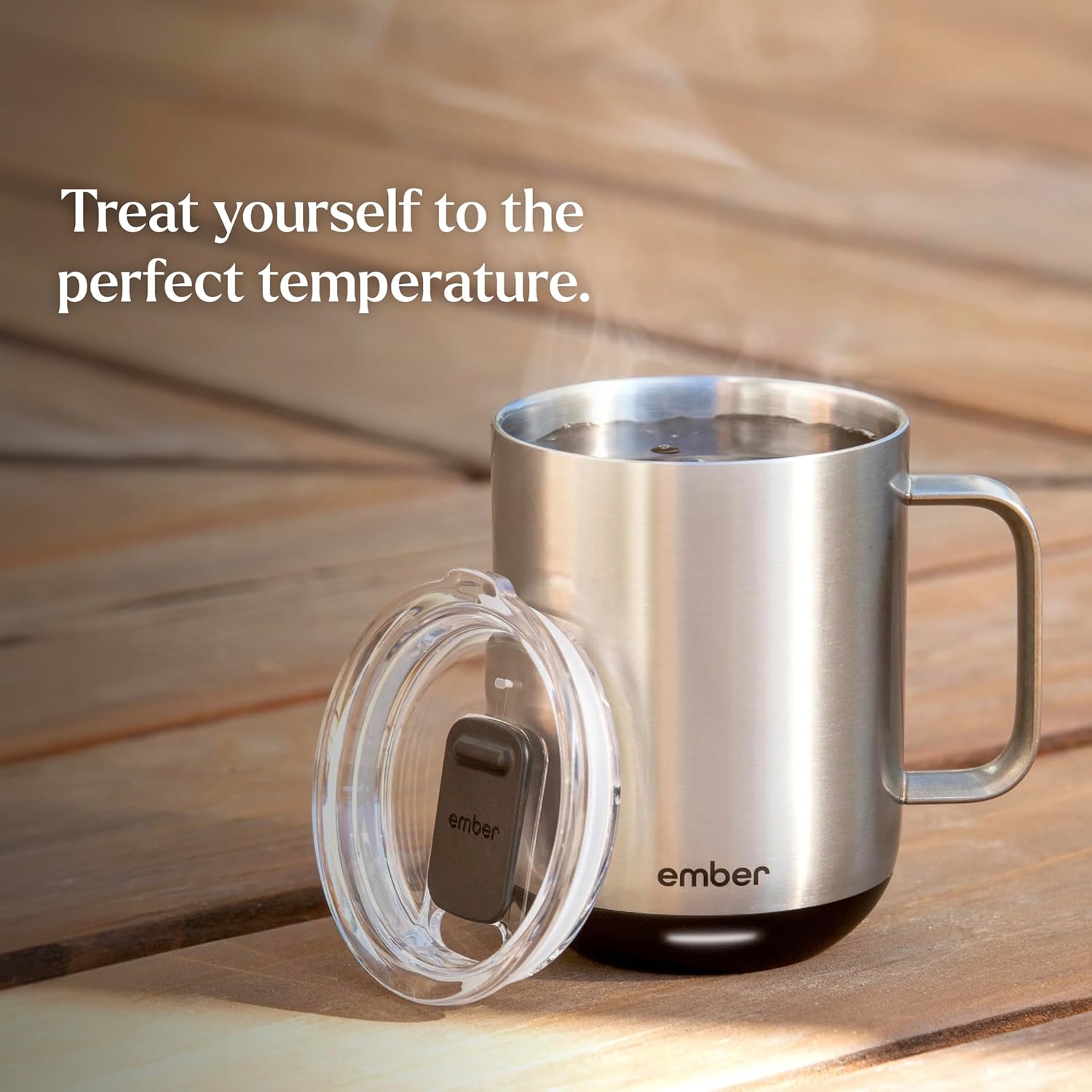 Ember Temperature Control Smart Mug 2, 14 Oz, App-Controlled Heated Coffee Mug with 80 Min Battery Life and Improved Design, White - Image 102