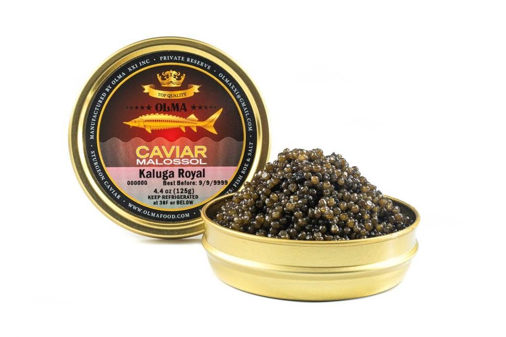 Kaluga Royal Caviar 4.4 oz (125g)