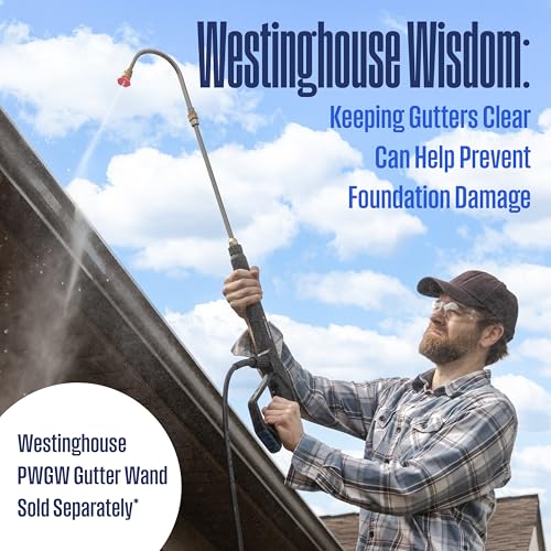 Westinghouse WPX3400 Gas Pressure Washer, 3400 PSI and 2.6 Max GPM, Onboard Soap Tank, Spray Gun and Wand, 5 Nozzle Set, for Cars/Fences/Driveways/Homes/Patios/Furniture - Image 11