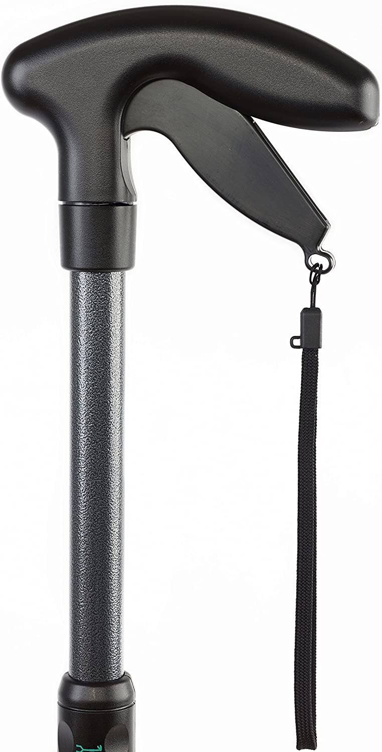 Handy Cane All-in-One Walking Aid with Built-in Reacher Grabber-Medium - Image 4