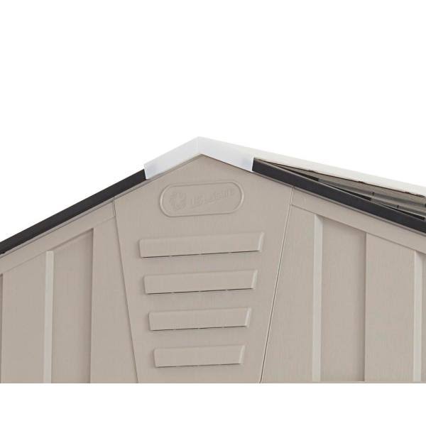 US Leisure 10 ft. x 8 ft. Keter Stronghold Resin Storage Shed - Image 7