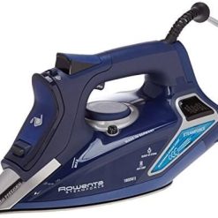 Alternative view of Rowenta DW9280 Steam Force Steam Iron with 400-Hole Stainless Steel Soleplate, 1800-Watt, Blue