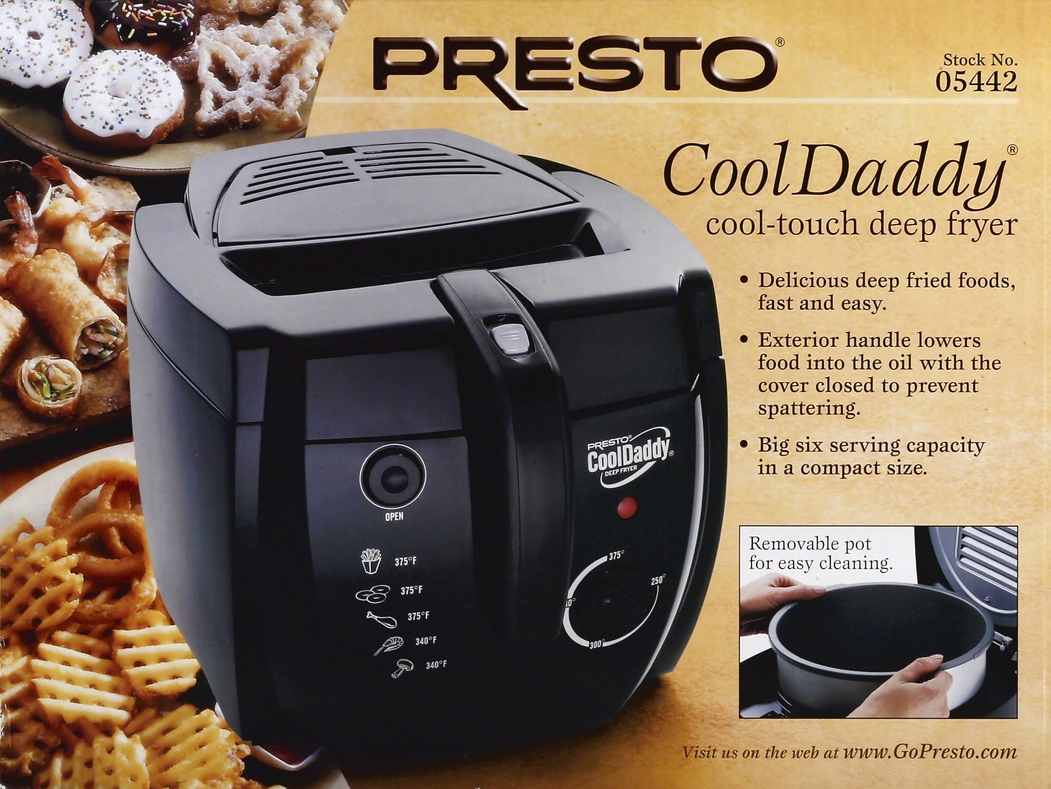 Presto Cool Daddy Deep Fryer, Cool-Touch - Image 3