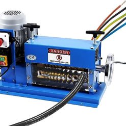 Automatic Wire Stripping Machine for 0.06 -1.5, [High Precision] [75 ft/min] Wire Stripper Tool with An Extra Manual Crank, Electric Wire Stripper for Scrap Cable Copper Recycling