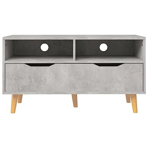 TV Stand, Center Console Storage Cabinet Small Console Table Low Tv Stand Suitable for Office Small Spaces Bedroom Living Room High Gloss White 35.4×15.7×19.1 Engineered Wood - Image 5