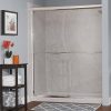 Foremost Cvss4872-Cs Cove 72 inch High x 48 inch Wide Sliding Framed Shower Door – Silver