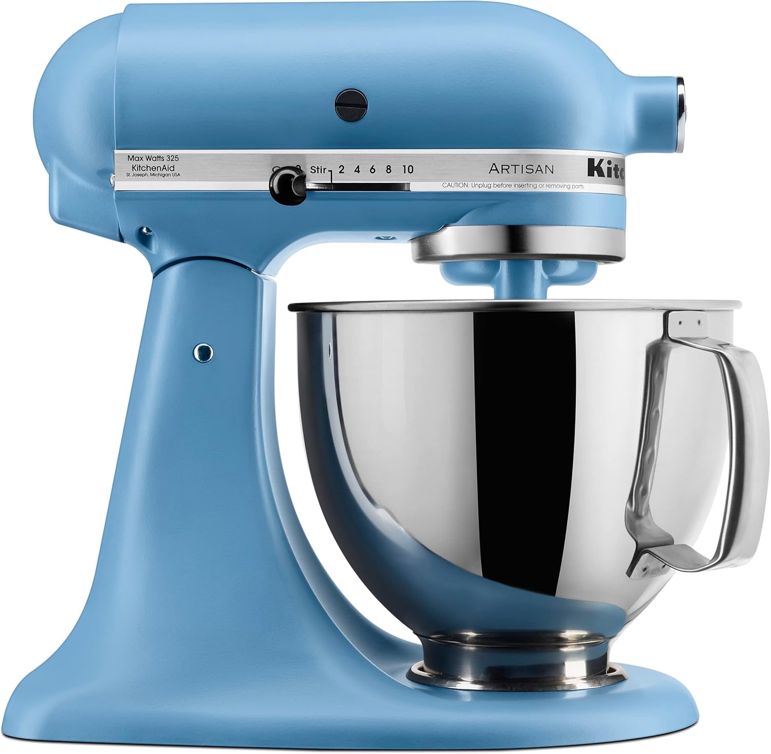 KitchenAid Artisan Series 5 Quart Tilt Head Stand Mixer with Pouring Shield KSM150PS, Cast Iron - Image 5