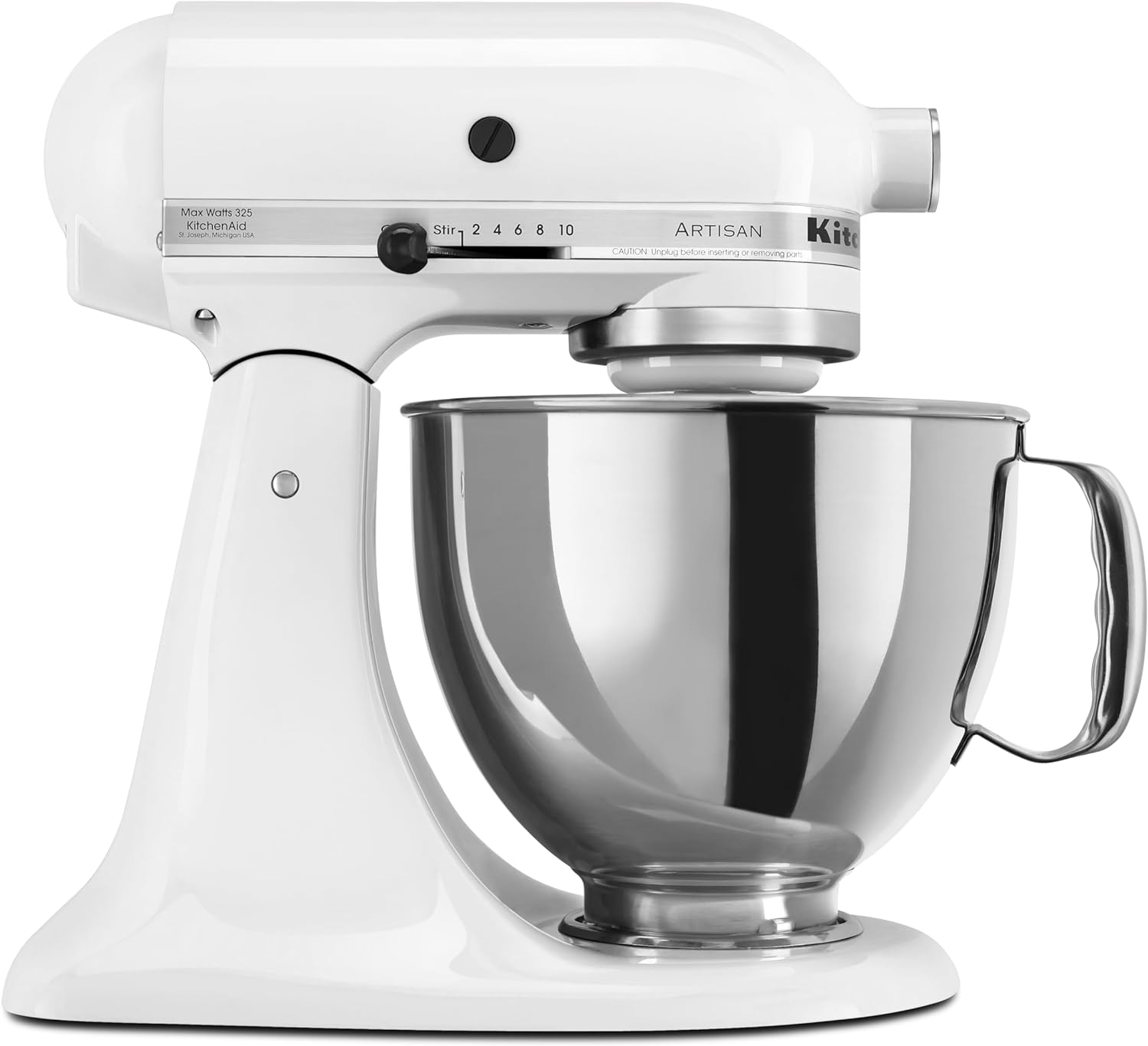KitchenAid Artisan Series 5 Quart Tilt Head Stand Mixer with Pouring Shield KSM150PS, Cast Iron - Image 48