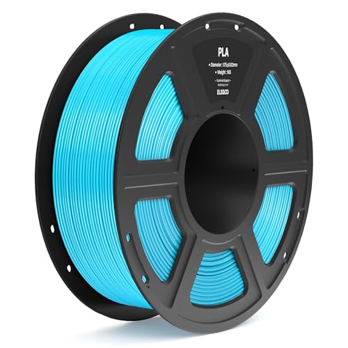 ELEGOO PLA Filament 1.75mm Bundle 4KG, 3D Printer Filament Dimensional Accuracy +/- 0.02mm, 4pcs 1kg Spool(2.2lbs) Fit Most FDM 3D Printers (Black, White, Dark Blue, True Red) - Image 32