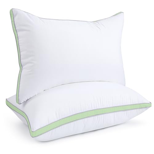 viewstar Bed Pillows King Size Set of 2, Hotel Quality, Down Alternative Big Pillow for Back, Stomach or Side Sleepers, Firm - Image 33