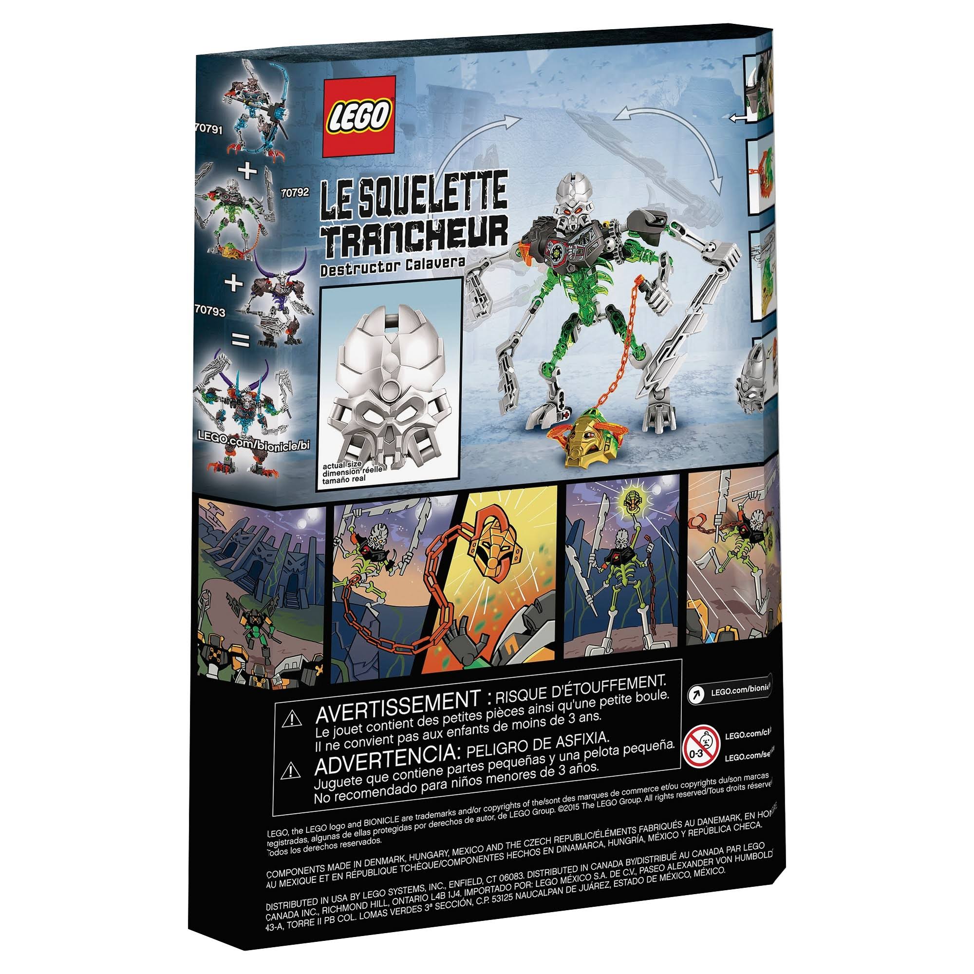 LEGO Bionicle 70792 Skull Slicer Building Kit - Image 2