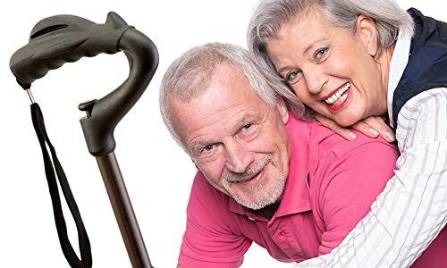 Ergocane Fully Adjustable Ergonomic Cane (Brown) - Image 8