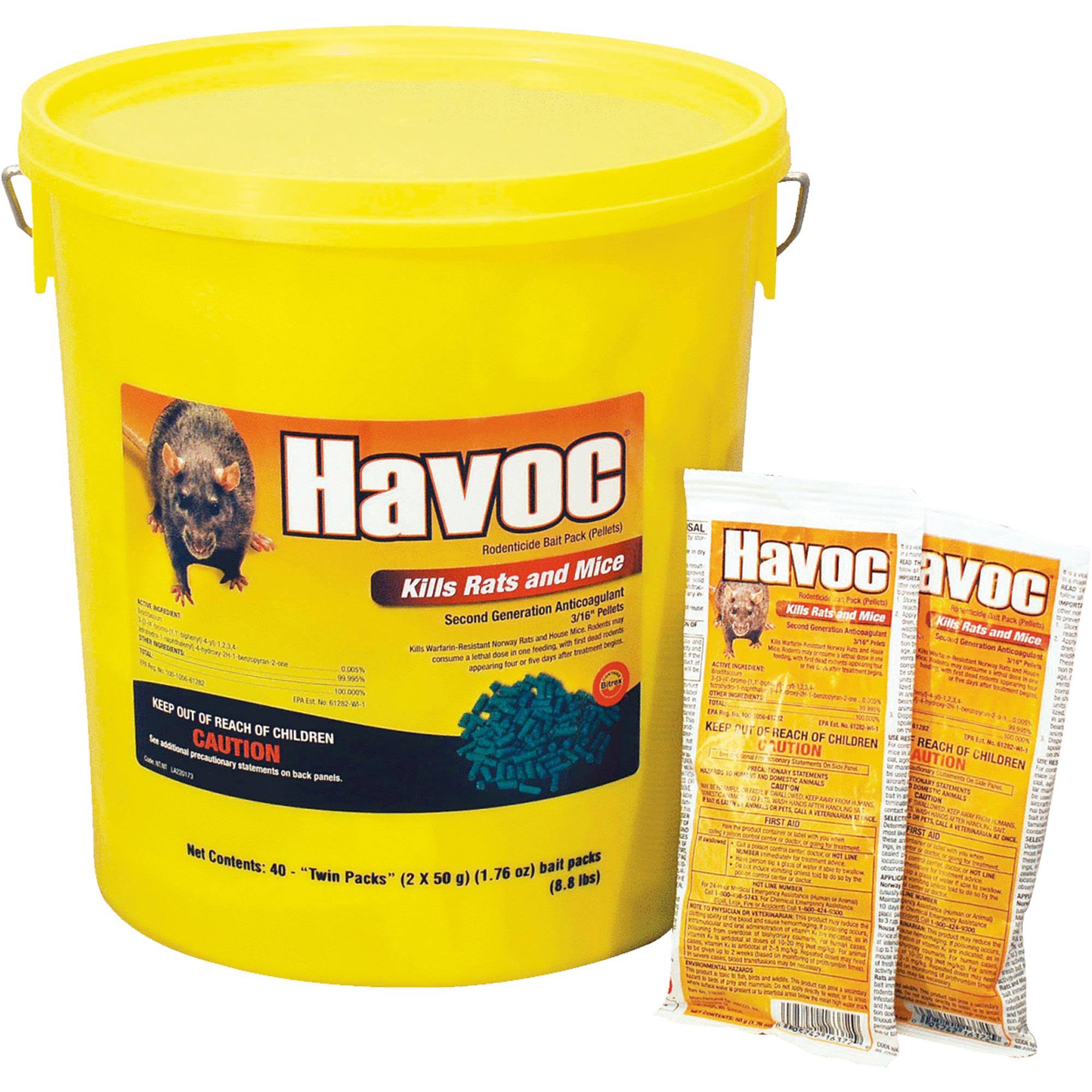 Neogen Bait Rat/Mouse Havoc Pail 116372