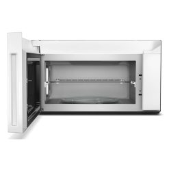 Alternative view of Whirlpool WMH78019HW 1100W Built-In Convection Microwave Hood Combo – 1.9 cu ft – White