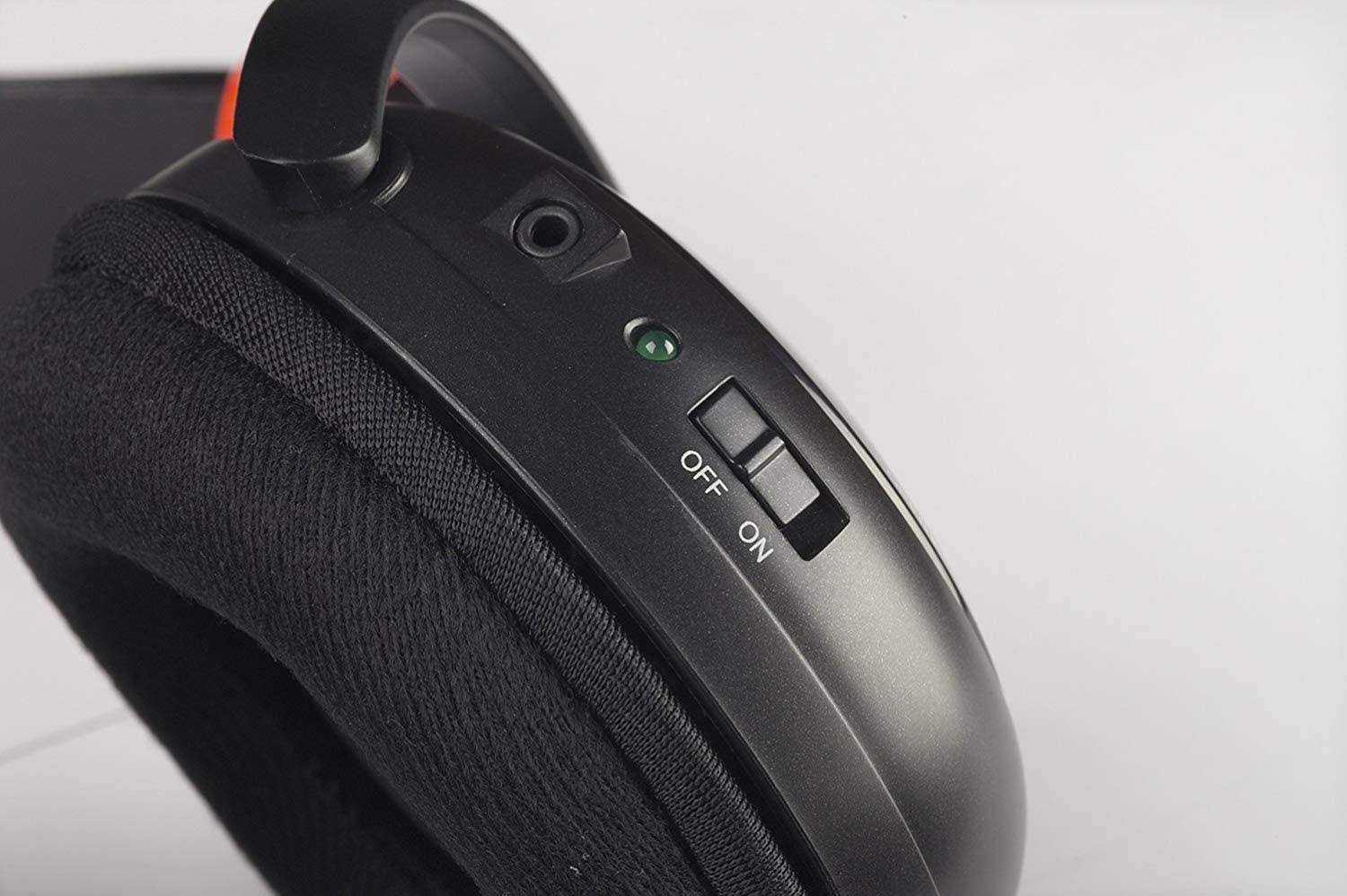 RCA Whp141b 900MHz Wireless Stereo Headphones - Image 5