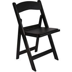 BTEXPERT Set of 4, Resin Folding Chair Vinyl Padded Seat Indoor Outdoor Lightweight Set for Home Event Party Picnic Kitchen Dining Church School Weddings