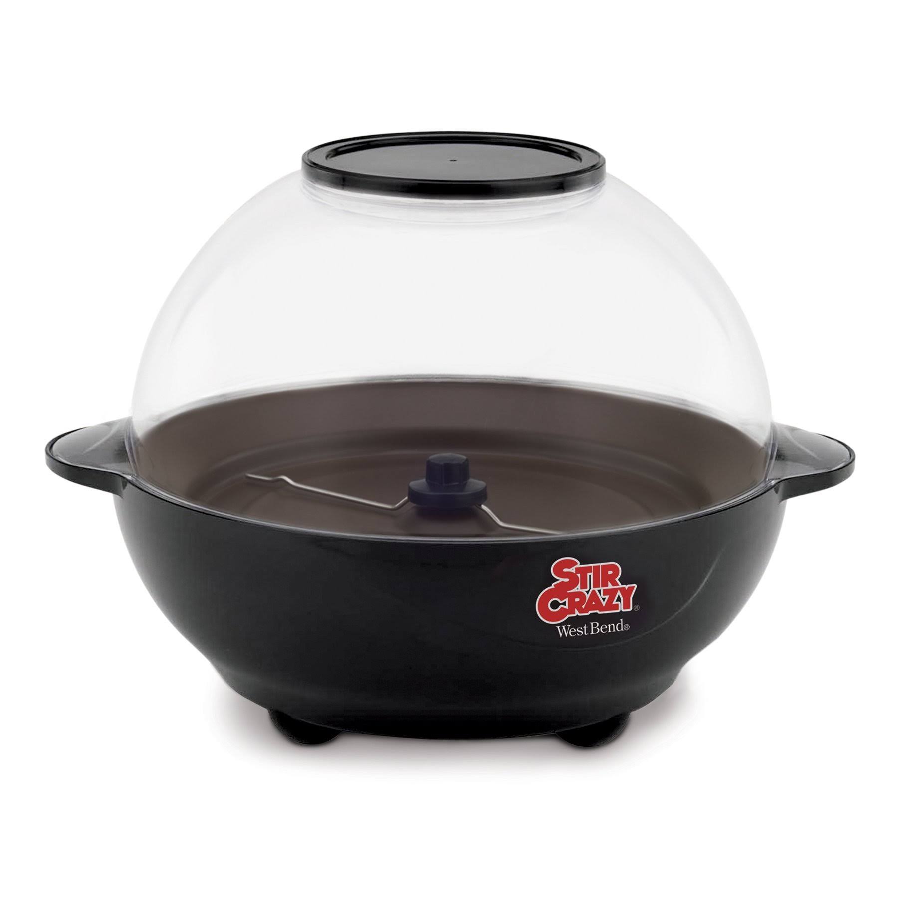 West Bend 82306 Stir Crazy 6 Quart Electric Popcorn Popper